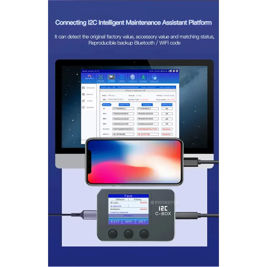 I2C C-BOX Jail Break Tool Bypass ID And iCloud Password For iPhone ipad - Image 8