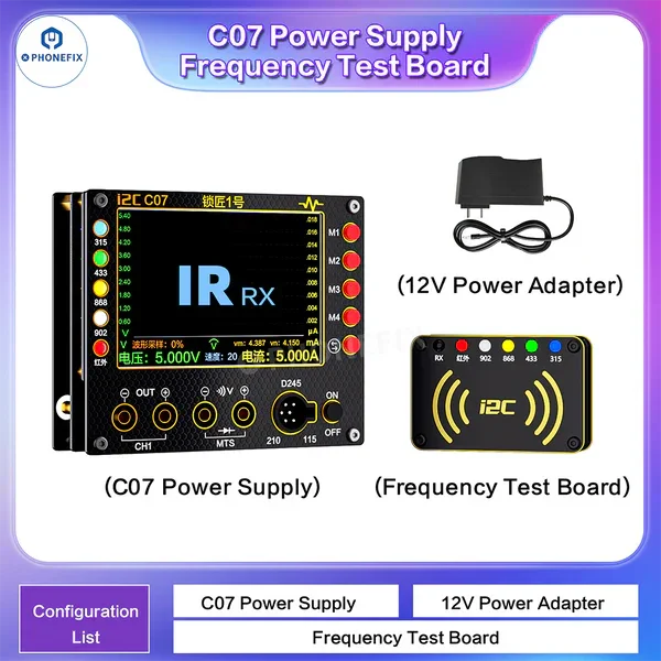 i2C C07 Locksmith No.1 Remote Control Frequency Tester Multimeter - Image 18