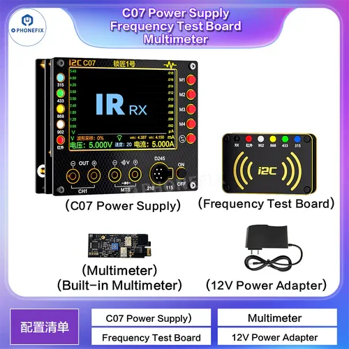 i2C C07 Locksmith No.1 Remote Control Frequency Tester Multimeter - Image 19