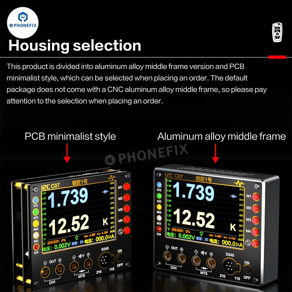 i2C C07 Locksmith No.1 Remote Control Frequency Tester Multimeter - Image 7