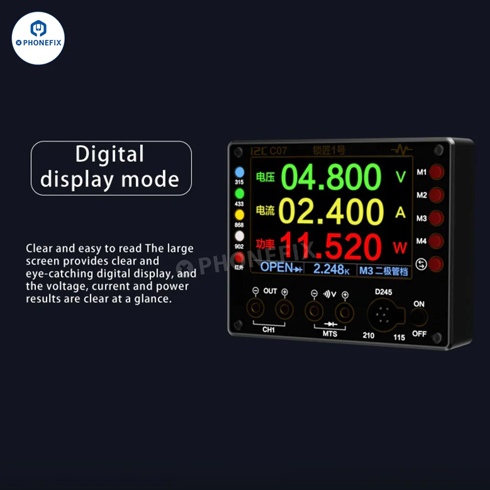 i2C C07 Locksmith No.1 Remote Control Frequency Tester Multimeter - Image 8