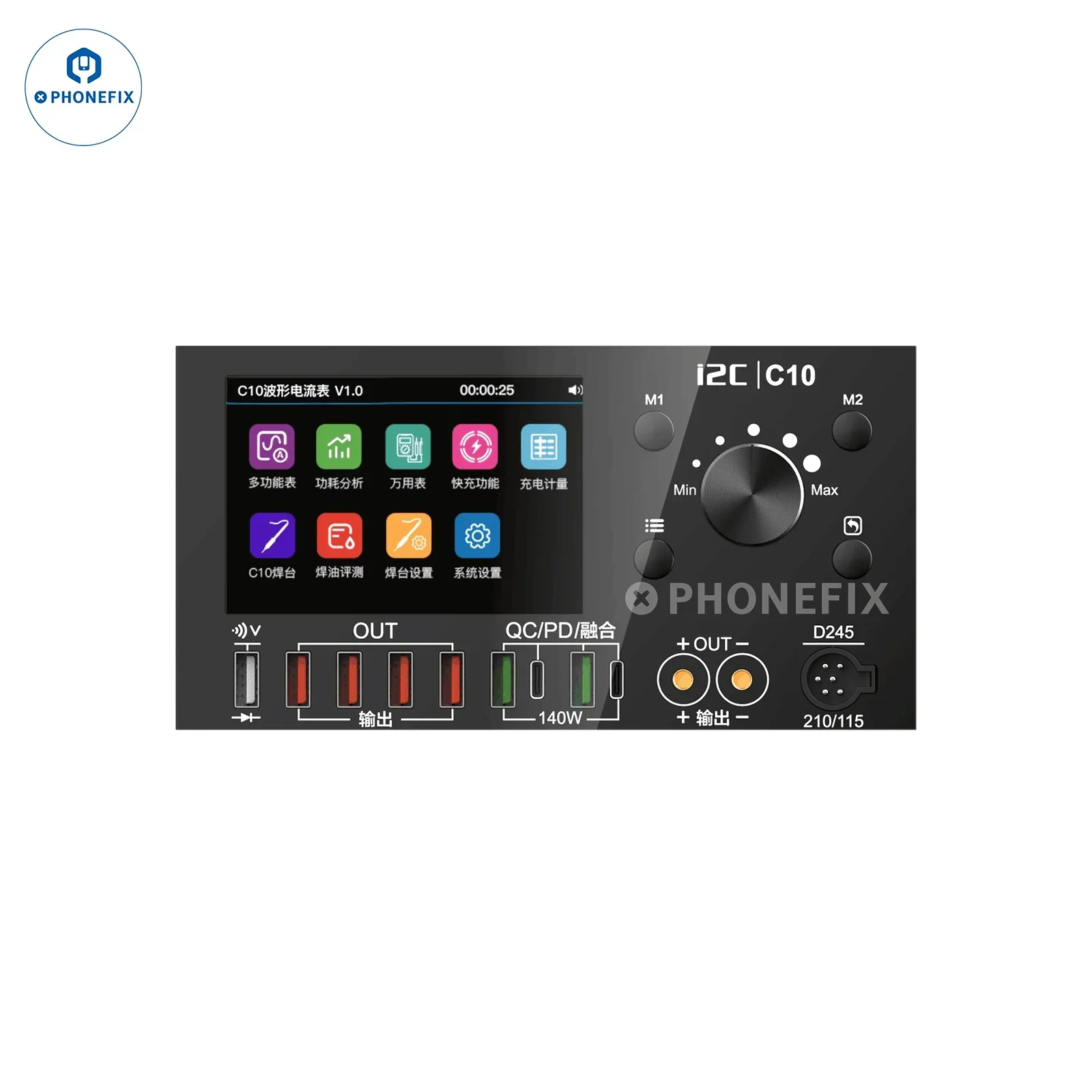 i2C C09 C10 Waveform Ammeter Voltage Measurement Charge Tester - Image 18