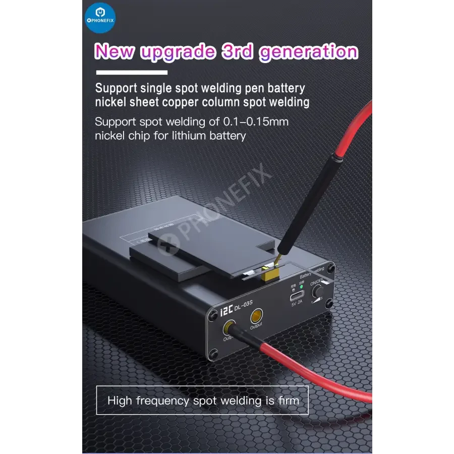 I2C DL-03S Mini Spot Welder Machine For Battery Short Circuit Repair - Image 12