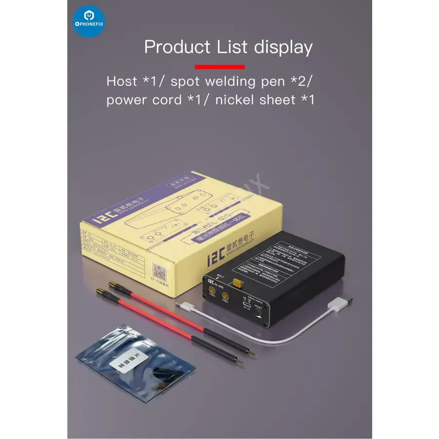I2C DL-03S Mini Spot Welder Machine For Battery Short Circuit Repair - Image 16