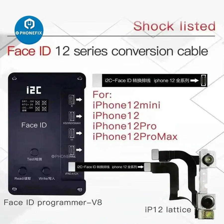 i2C Dot Matrix Extension Test Cable For iPhone 12-14 Pro Max - Image 5