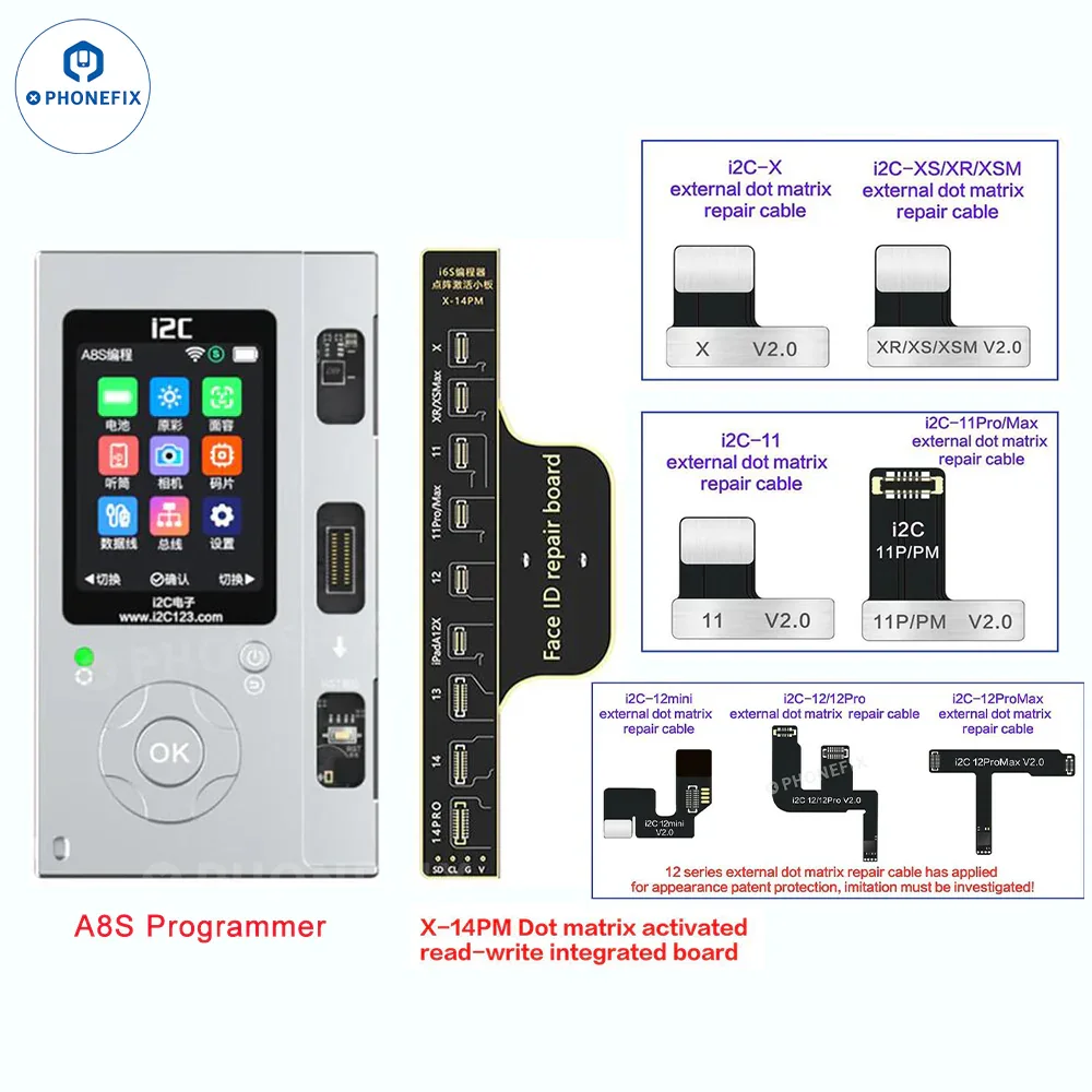 i2C Dot Matrix Repair Cable Fix iPhone Face ID Without Soldering - Image 2