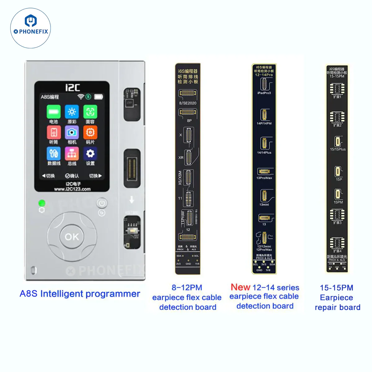 i2C Earpiece Sensor Flex Cable For iPhone 8-15 Pro Max - Image 2