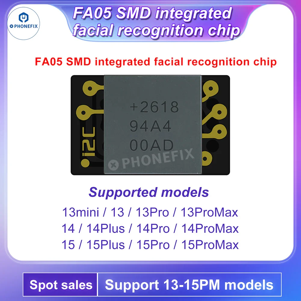 i2C FA02 FA05 Face ID Repair Integrated Chip For iPhone X-15 Pro Max - Image 3