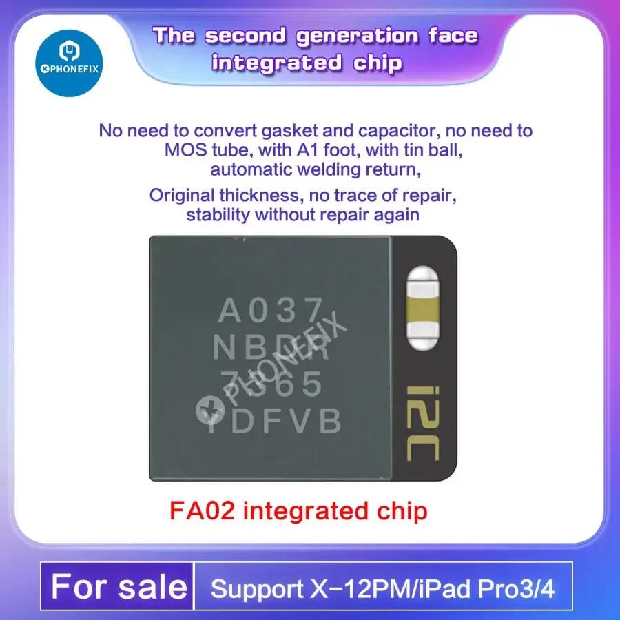 i2C FA02 FA05 Face ID Repair Integrated Chip For iPhone X-15 Pro Max - Image 4