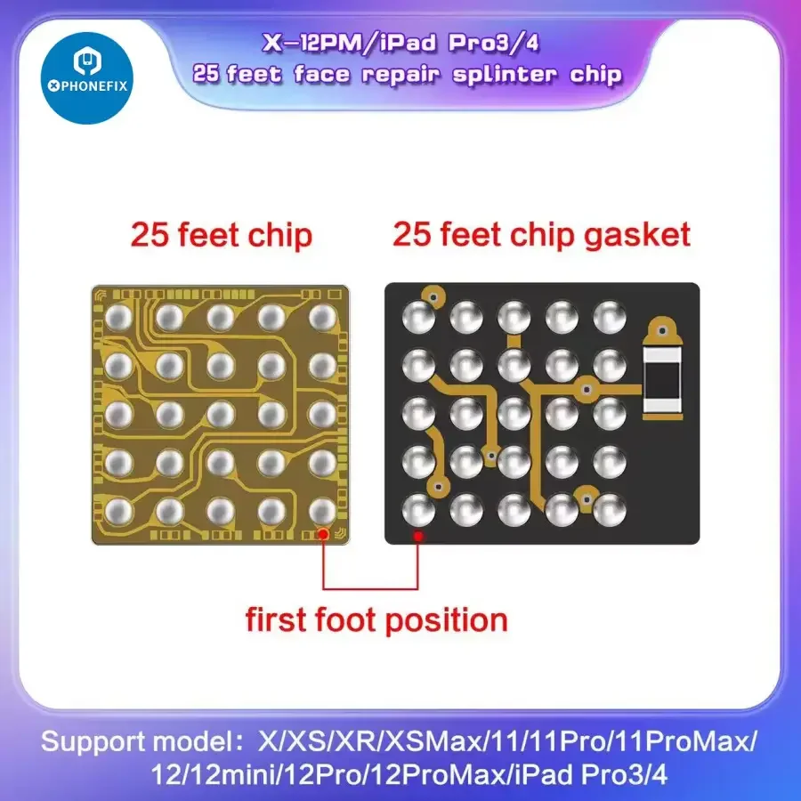 i2C FA02 FA05 Face ID Repair Integrated Chip For iPhone X-15 Pro Max - Image 9