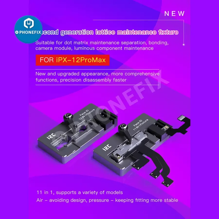 i2C Face ID Dot Matrix Bracket Front Camera Repair Tool For X-12Pro Max - Image 2