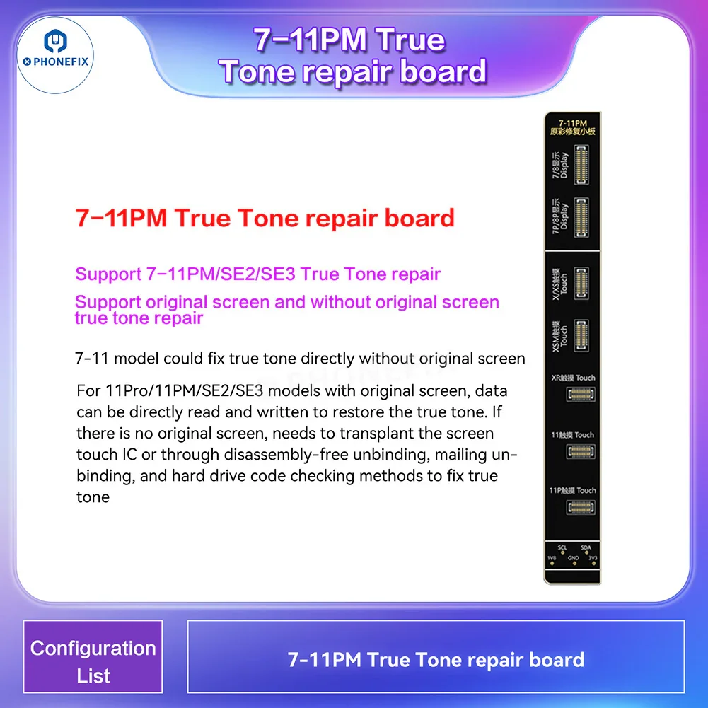 i2C i6S A8S Programmer For iPhone Screen True Tone Face ID Repair - Image 10
