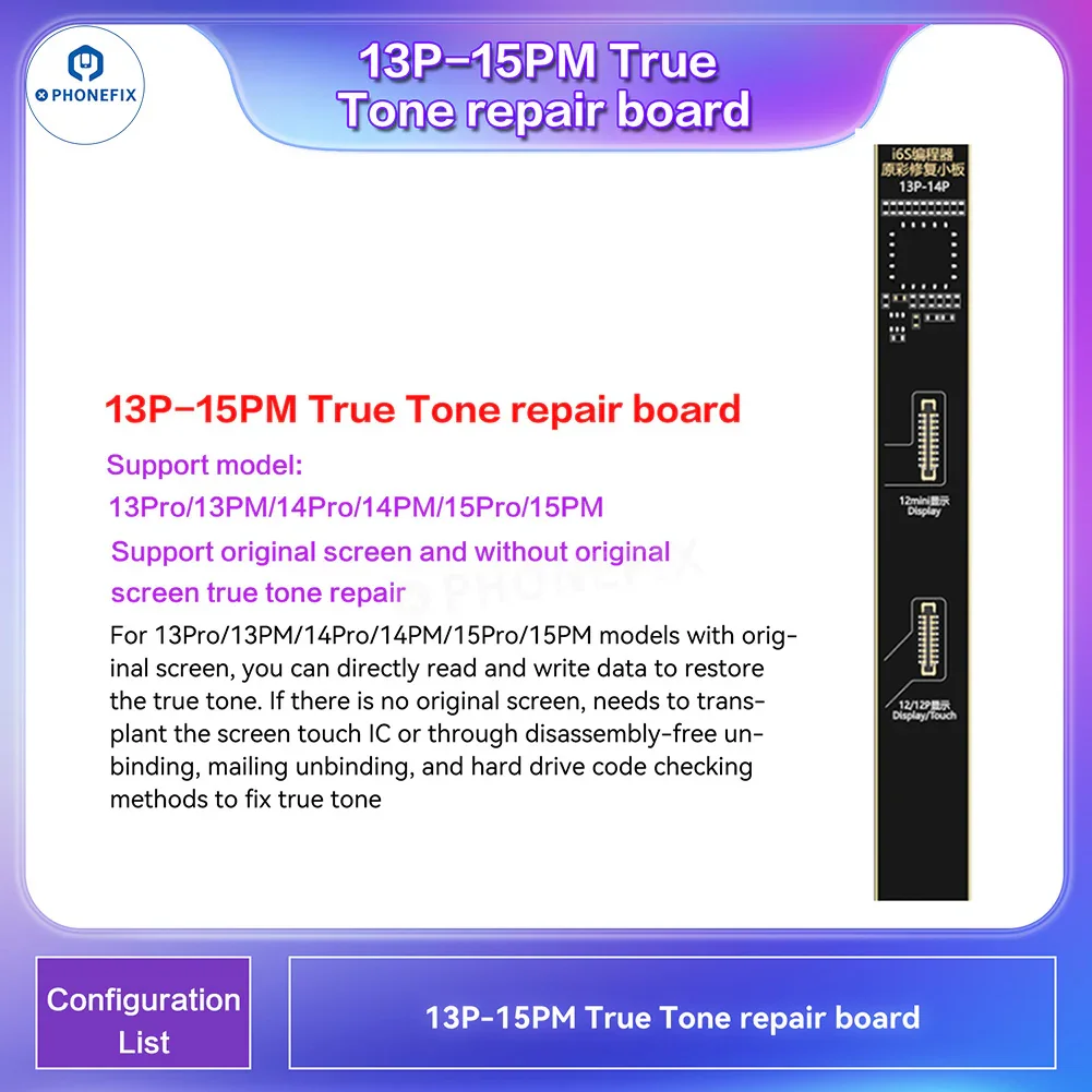 i2C i6S A8S Programmer For iPhone Screen True Tone Face ID Repair - Image 15