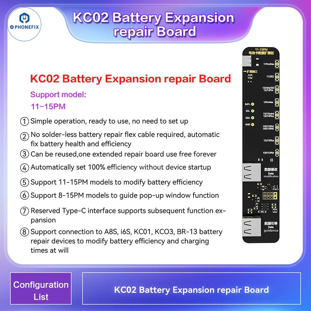 i2C i6S A8S Programmer For iPhone Screen True Tone Face ID Repair - Image 20