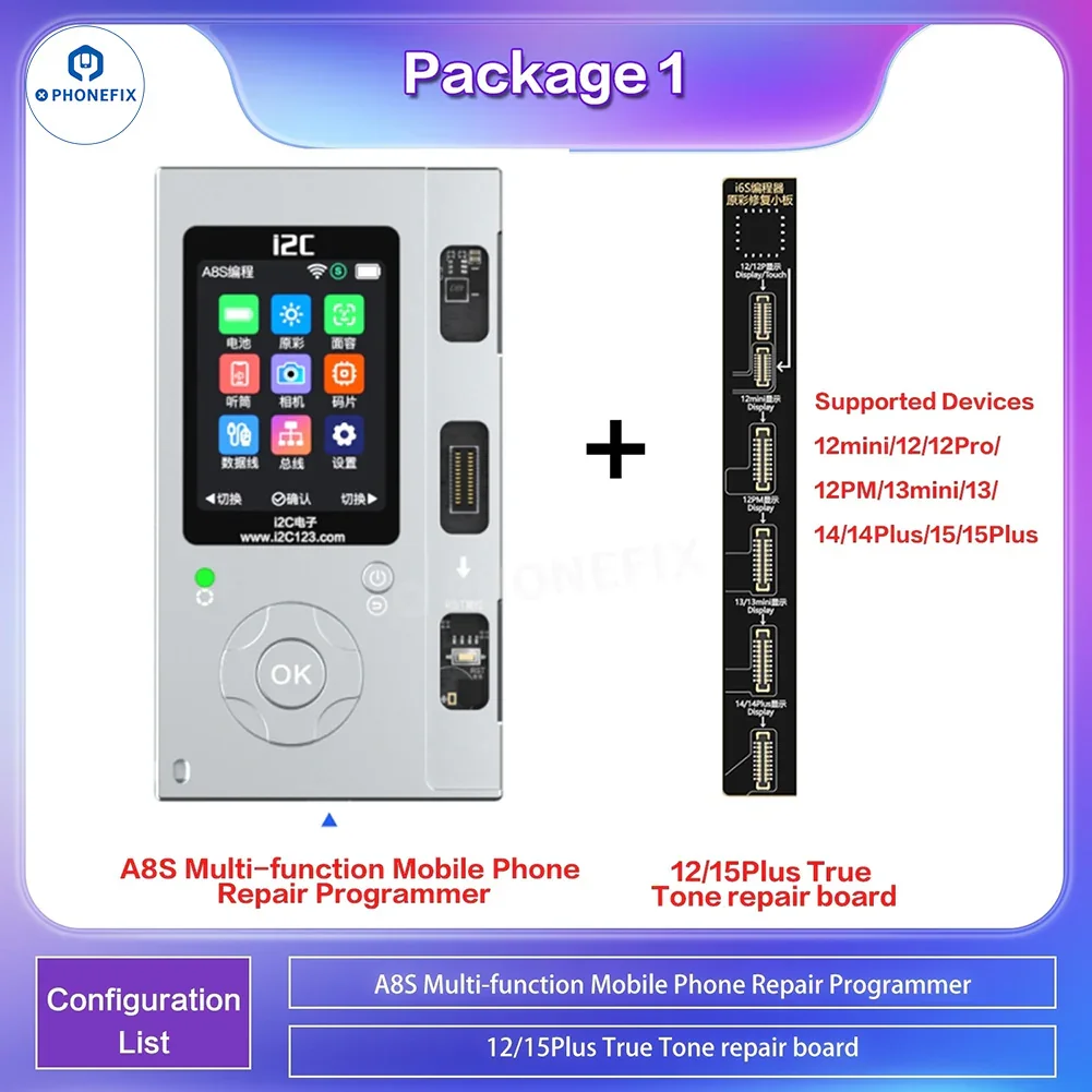 i2C i6S A8S Programmer For iPhone Screen True Tone Face ID Repair - Image 27