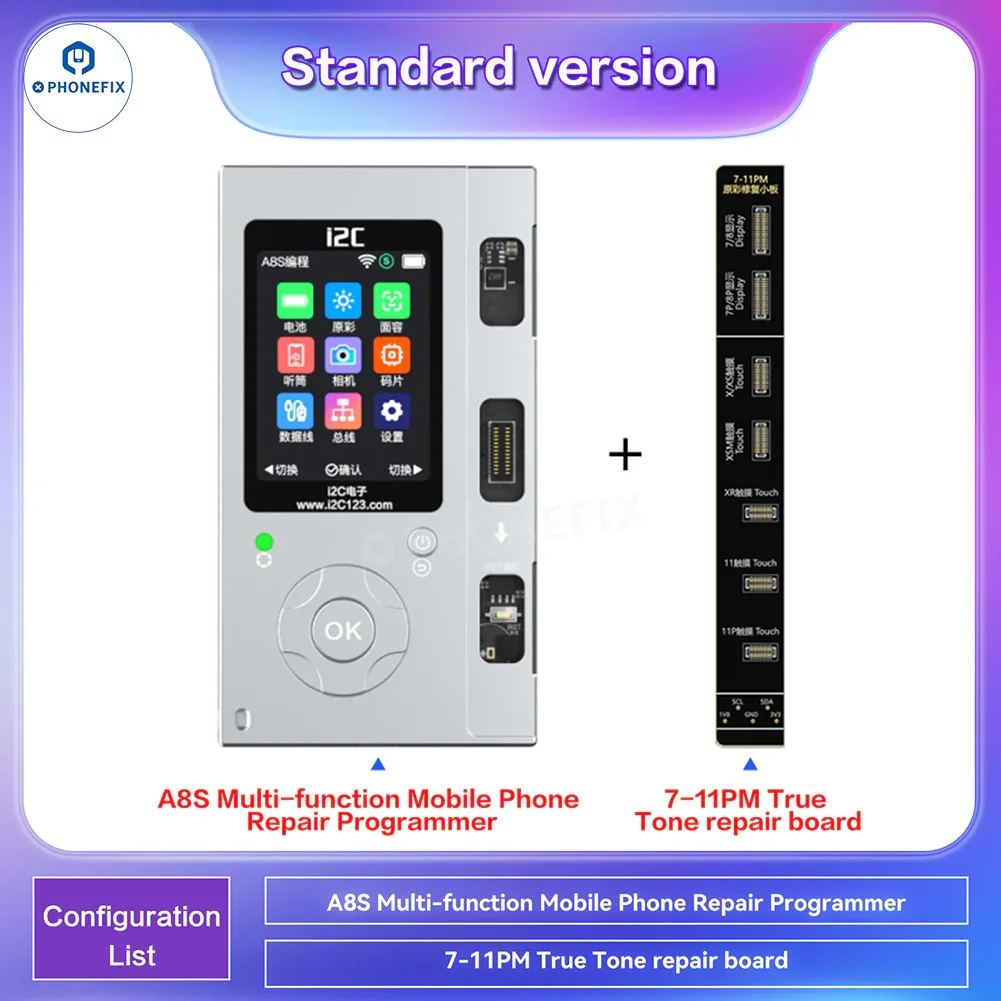 i2C i6S A8S Programmer For iPhone Screen True Tone Face ID Repair - Image 29