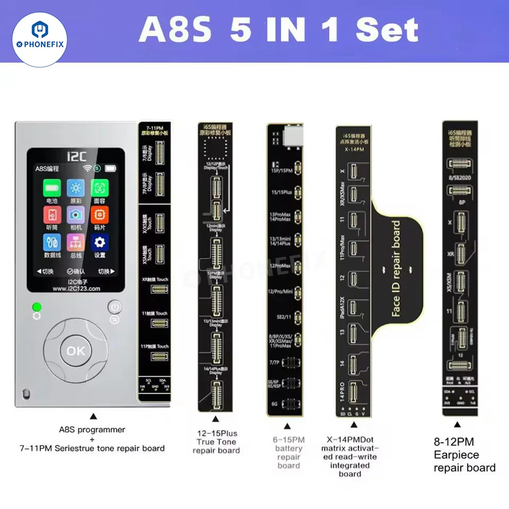 i2C i6S A8S Programmer For iPhone Screen True Tone Face ID Repair - Image 31