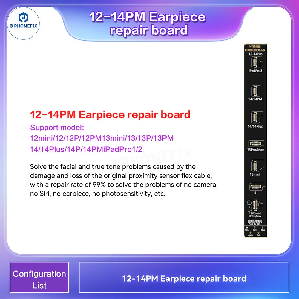 i2C i6S A8S Programmer For iPhone Screen True Tone Face ID Repair - Image 7