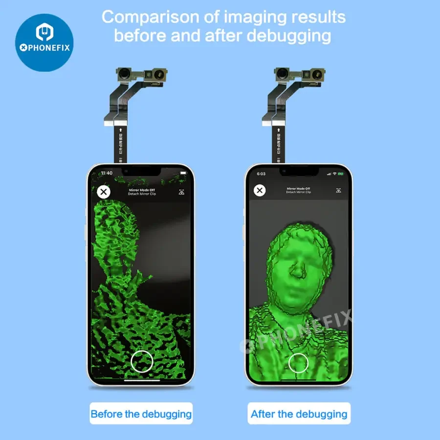 I2C Infrared Dot Matrix Test Cable For iPhone X-13 Pro Max - Image 2