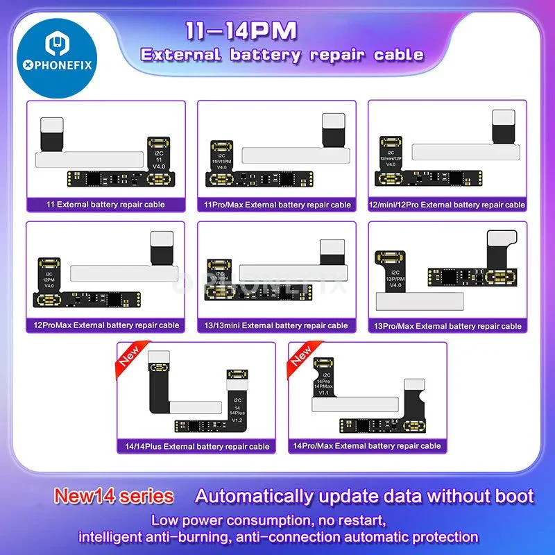 i2C KC01 Battery Repair Instrument For iPhone 6-14 Pro Max - Image 22