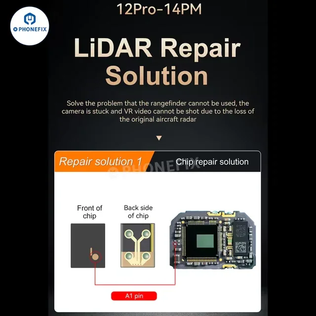 i2C Laser LiDAR Repair FPC Cable Chip For iPhone 12-14 Pro Max - Image 3