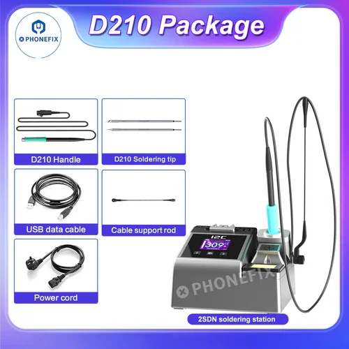 i2C NANO Soldering Station with JBC T210/245/115 Welding Handle - Image 2