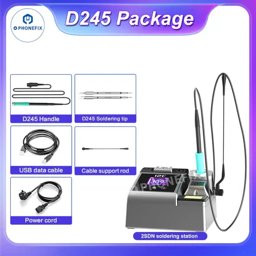 i2C NANO Soldering Station with JBC T210/245/115 Welding Handle - Image 3