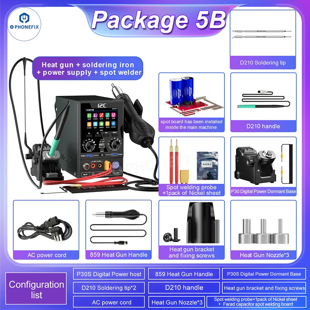 i2C P30 P30S Digital Power Supply Multi-function Phone Repair Platform - Image 13