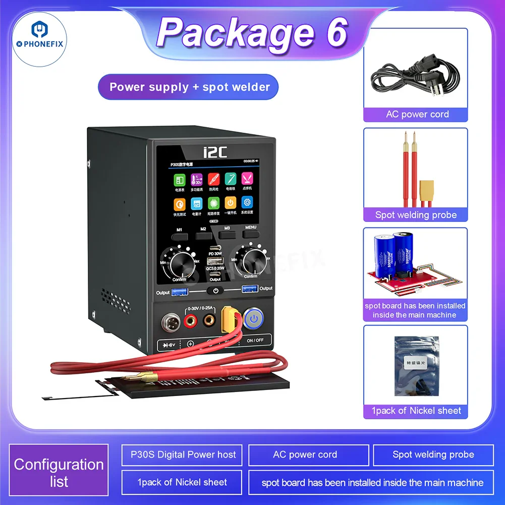 i2C P30 P30S Digital Power Supply Multi-function Phone Repair Platform - Image 14