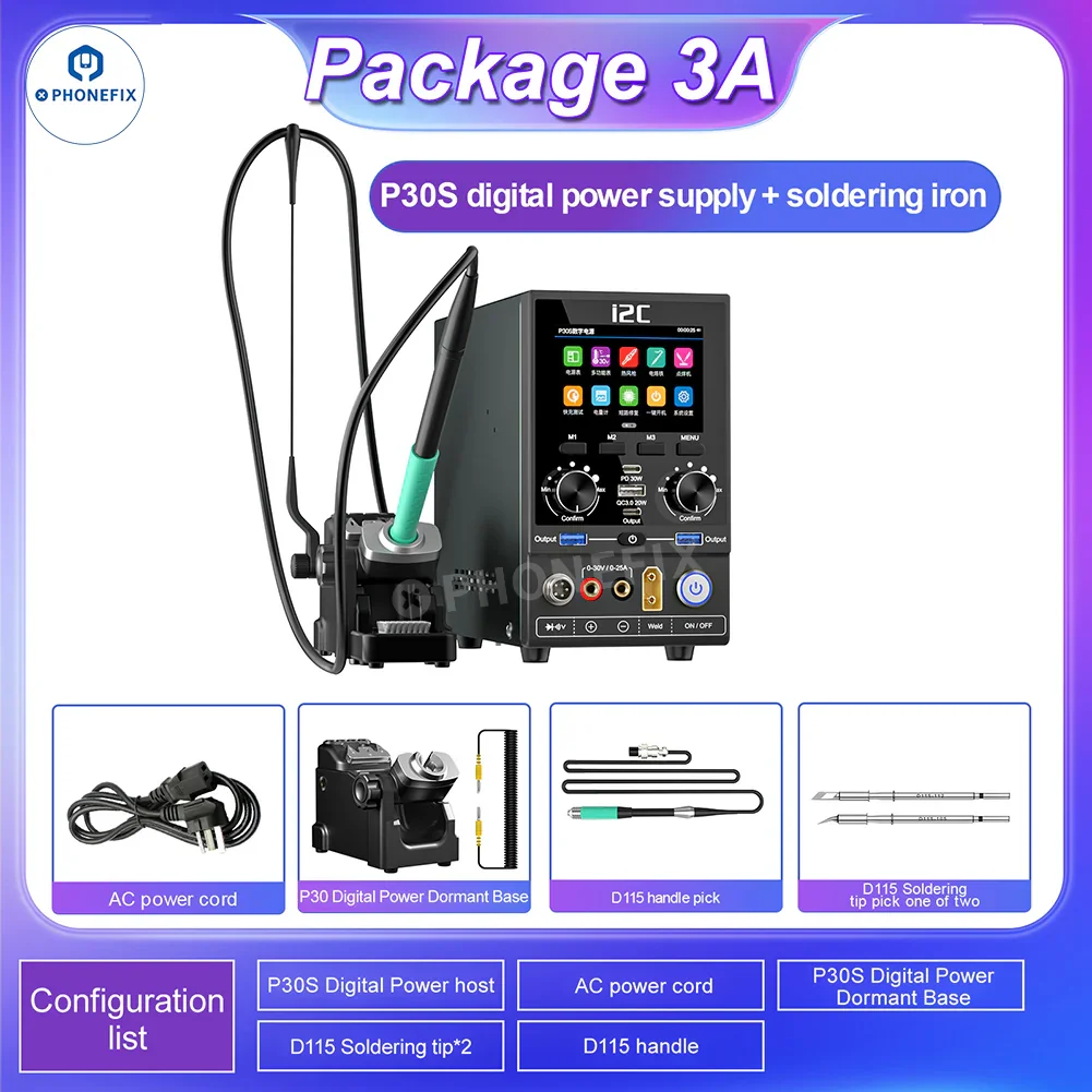i2C P30 P30S Digital Power Supply Multi-function Phone Repair Platform - Image 9