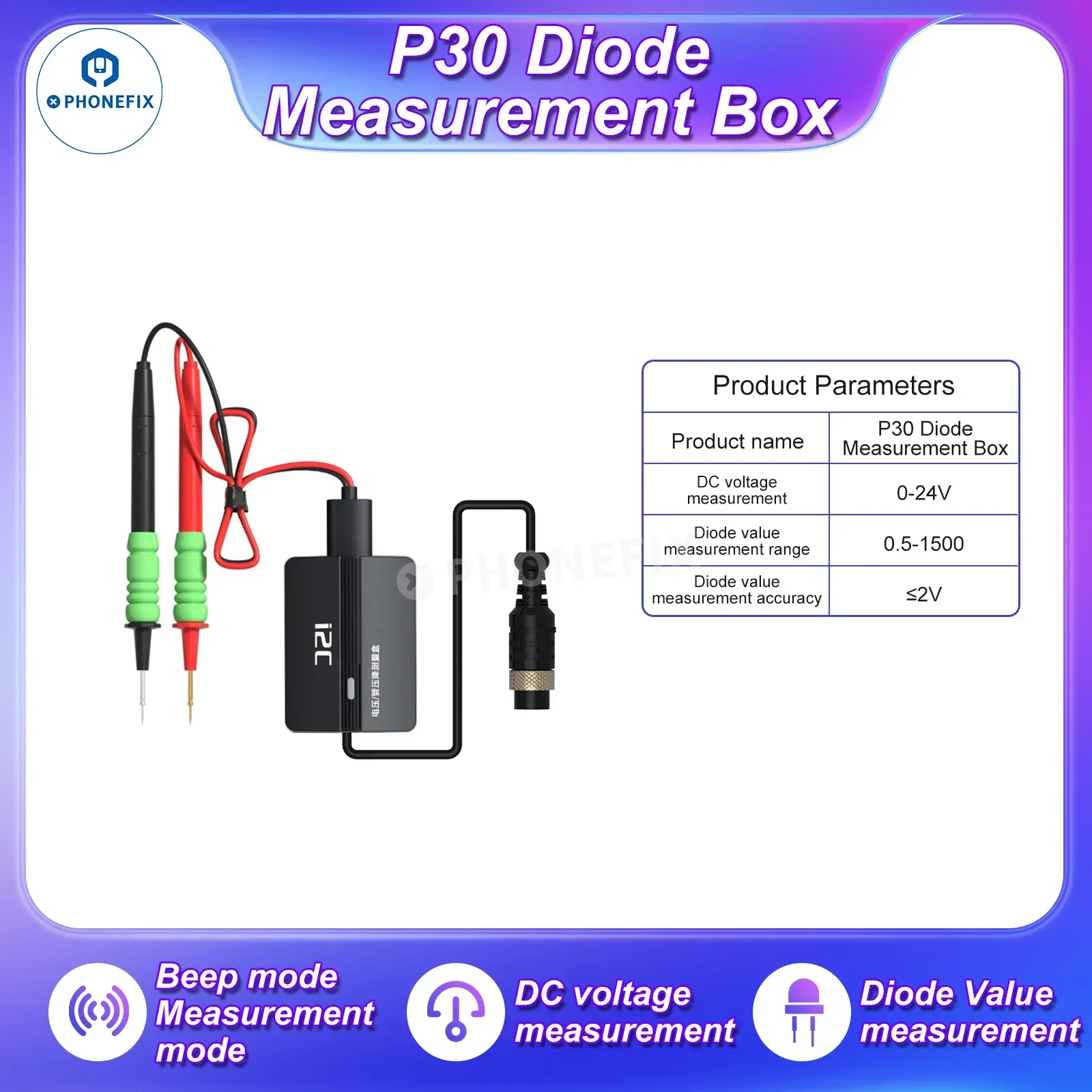 i2C P30S Integrated Phone Repair Platform 10-in-1 Extendable Module - Image 13