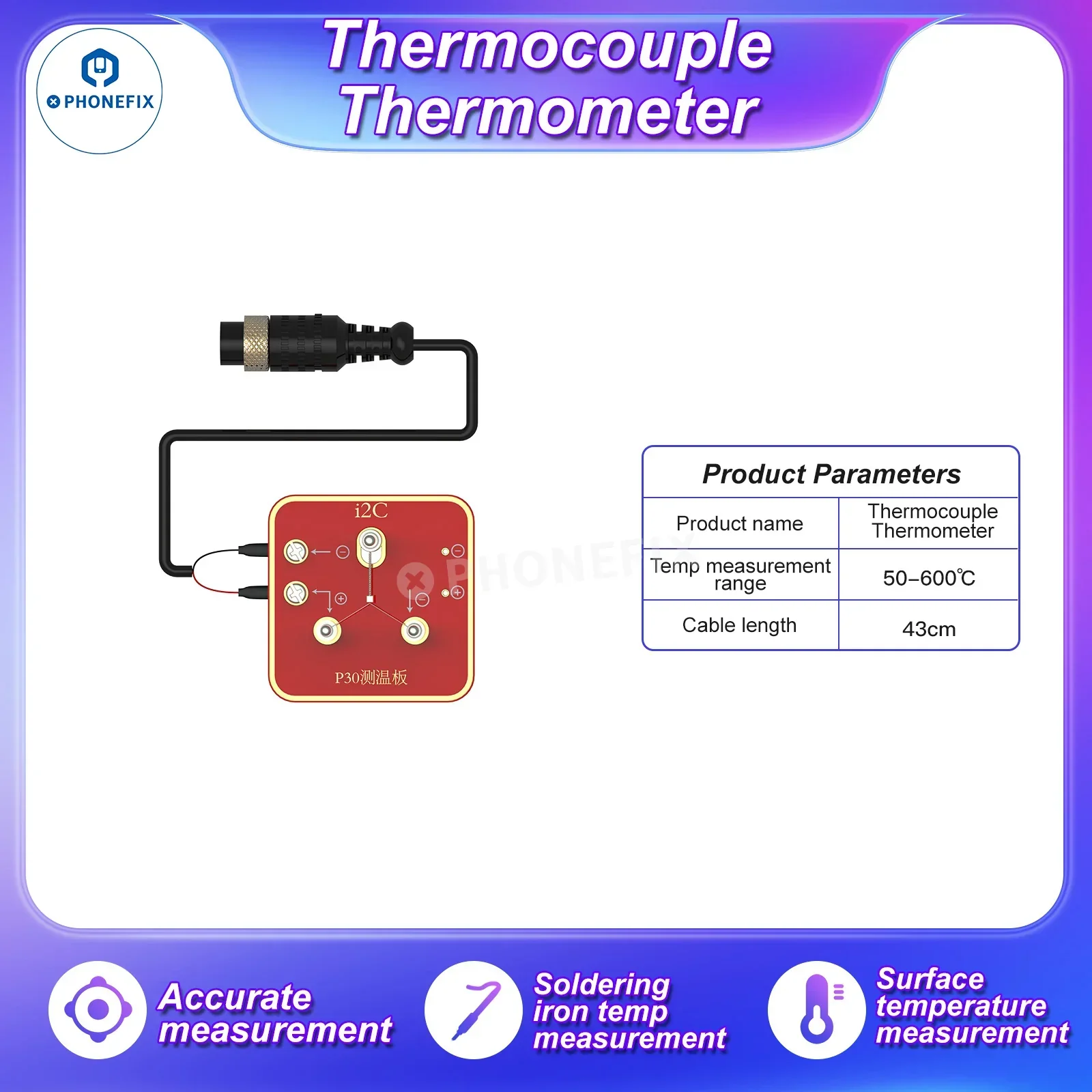 i2C P30S Integrated Phone Repair Platform 10-in-1 Extendable Module - Image 15