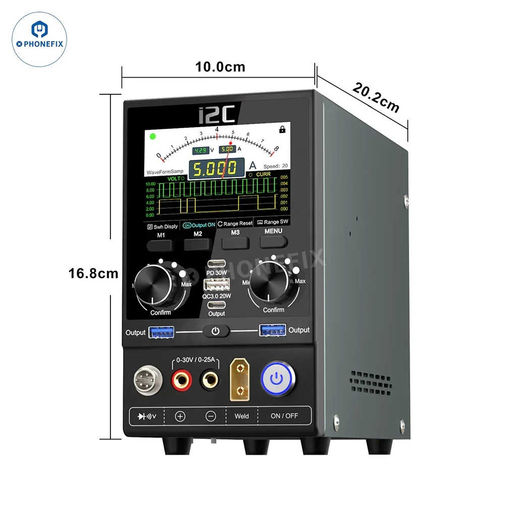 i2C P30 P30S Digital Power Supply Multi-function Phone Repair Platform - Image 19