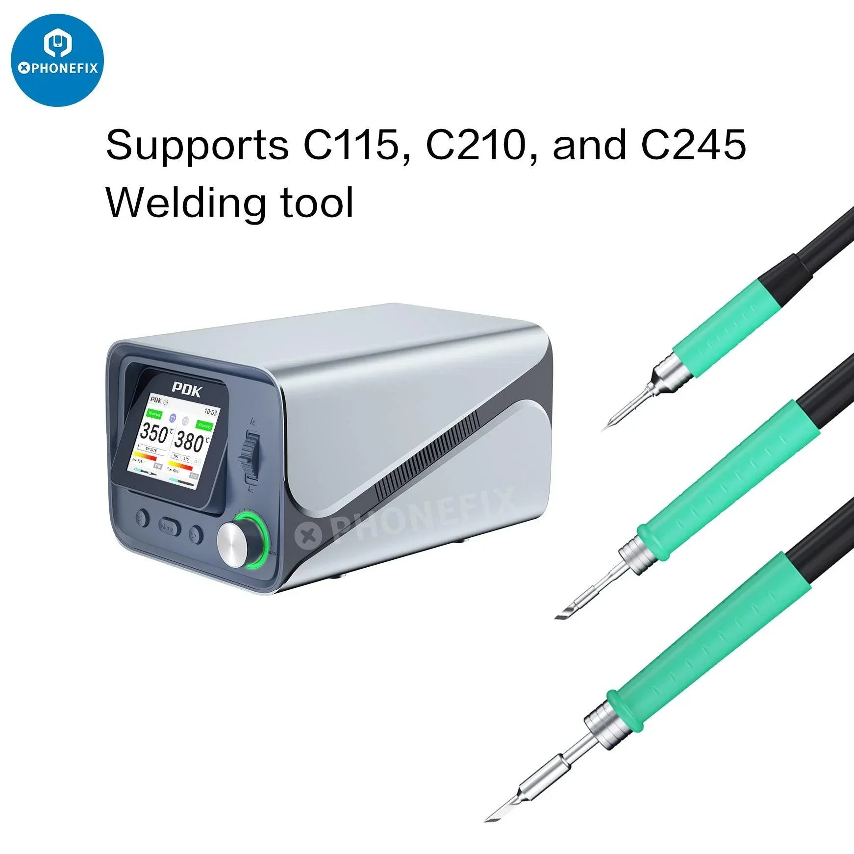 i2C PDK1200 Soldering Station With NT115 T210 T245 Handle - Image 3
