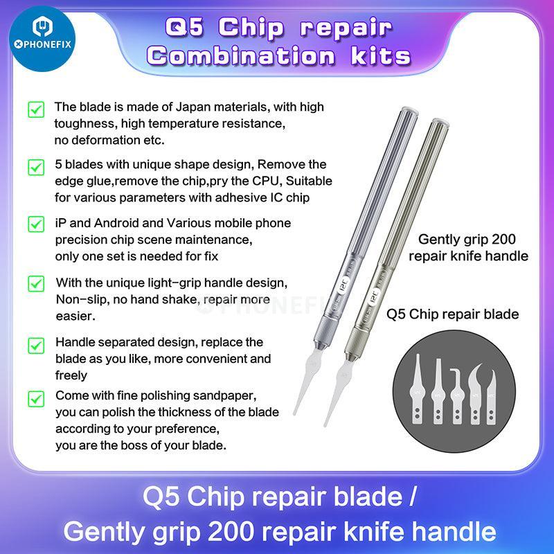 i2C Q5 Blade Kits Motherboard CPU Chip Pry Scraper Knife - Image 4