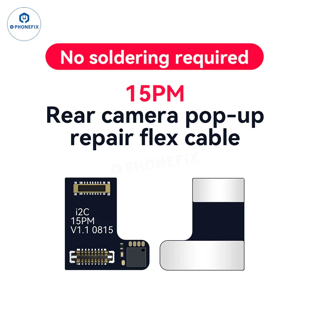 i2C Rear Camera Tag-on Repair Flex Cable For iPhone 11-15 Pro Max - Image 6