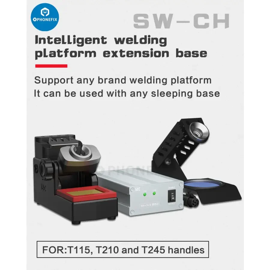 I2C SW-CH Intelligent Welding Table Expansion Base For JBC T115 T210 T245 - Image 2