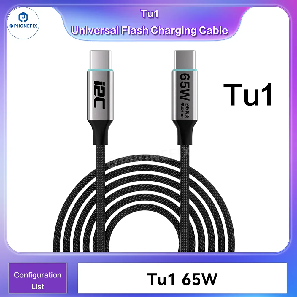 i2C Turbo USB-C Fast Flash Charging Cable for iOS Android Phones - Image 8