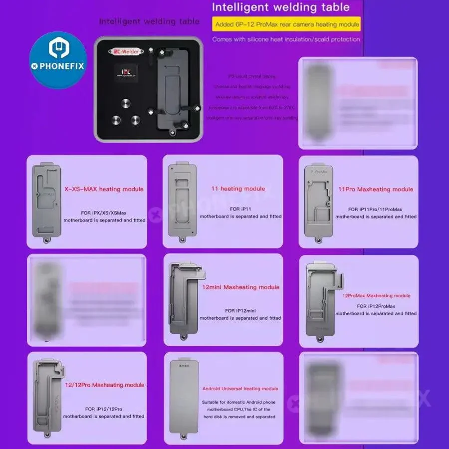 i2C-Welder Intelligent Desoldering Platform For iPhone X-14 Pro Max - Image 17