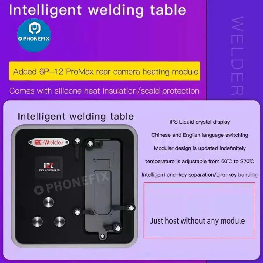 i2C-Welder Intelligent Desoldering Platform For iPhone X-14 Pro Max - Image 19