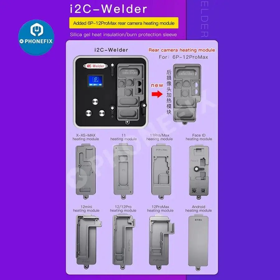 i2C-Welder Intelligent Desoldering Platform For iPhone X-14 Pro Max - Image 3