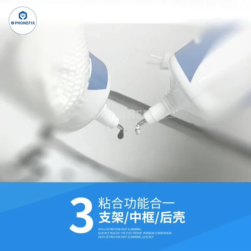 i8 Nano Structural Adhesive Phone Screen Frame Repair Solution - Image 2