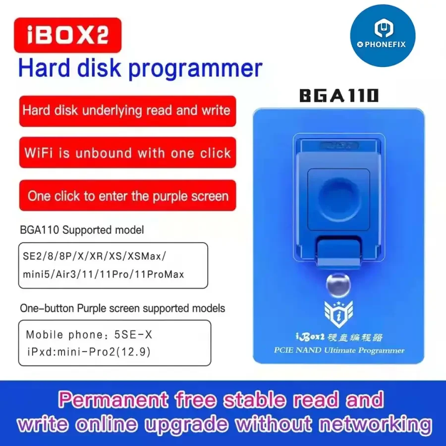 ibox2 All in one Ultimate Programmer PCIE Nand + Purple screen - Image 4