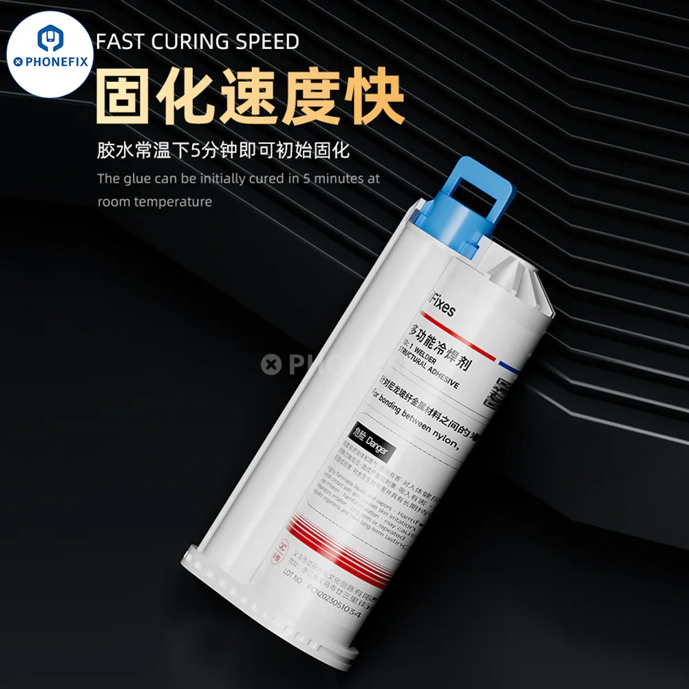 iFixes i14167 Structural Adhesive Metal AB Glue Cold Solder Flux - Image 11