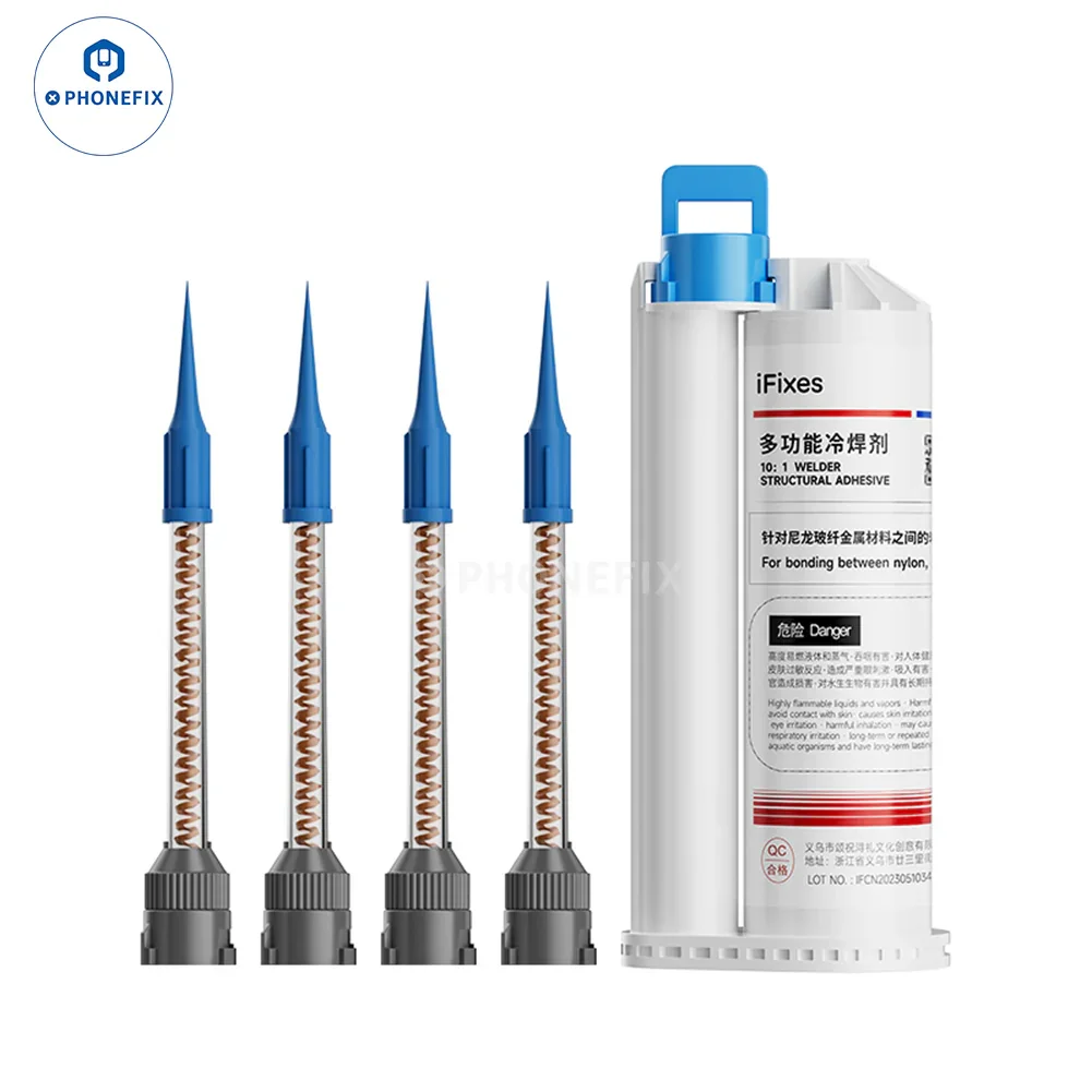 iFixes i14167 Structural Adhesive Metal AB Glue Cold Solder Flux - Image 7