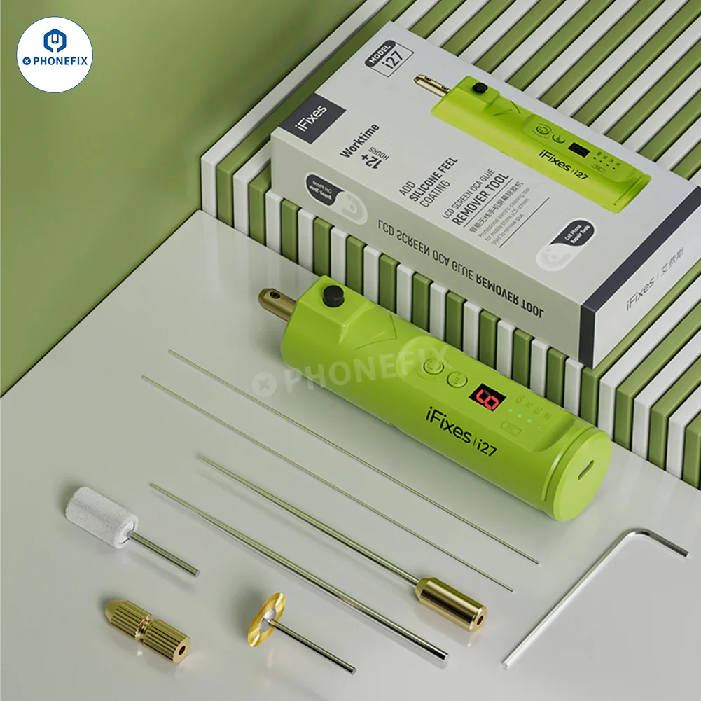 iFixes i15 i27 Phone Screen OCA Glue Remover Electric Grinder - Image 2