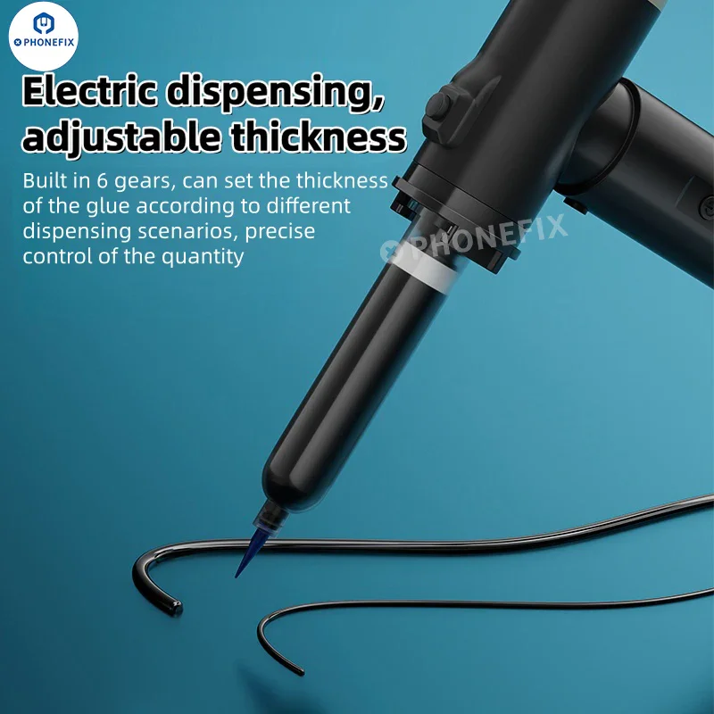 iFixes iG13 Electric Dispensing Gun for 5/10/30/50CC Glue Paste - Image 2