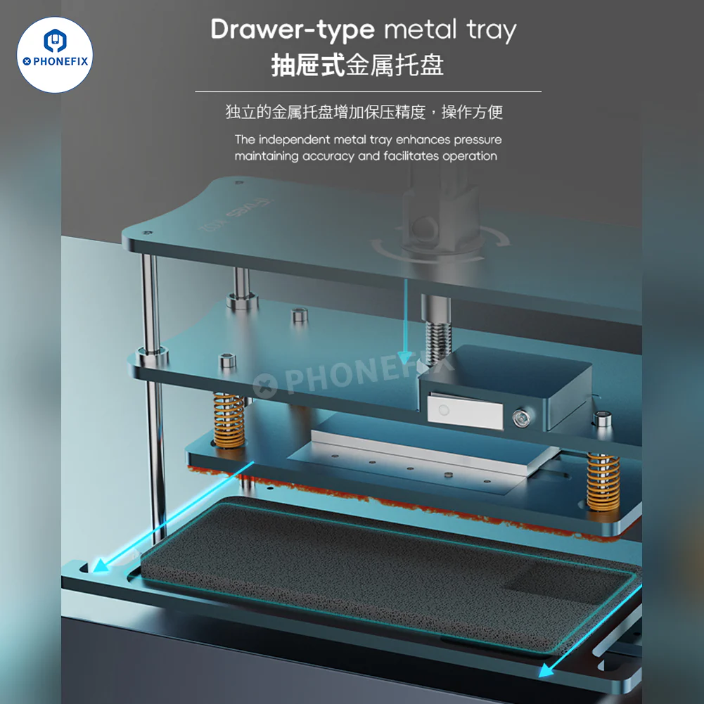 iFixes iK02 Phone Screen/Back Cover Heating Pressure Holding Platform - Image 5