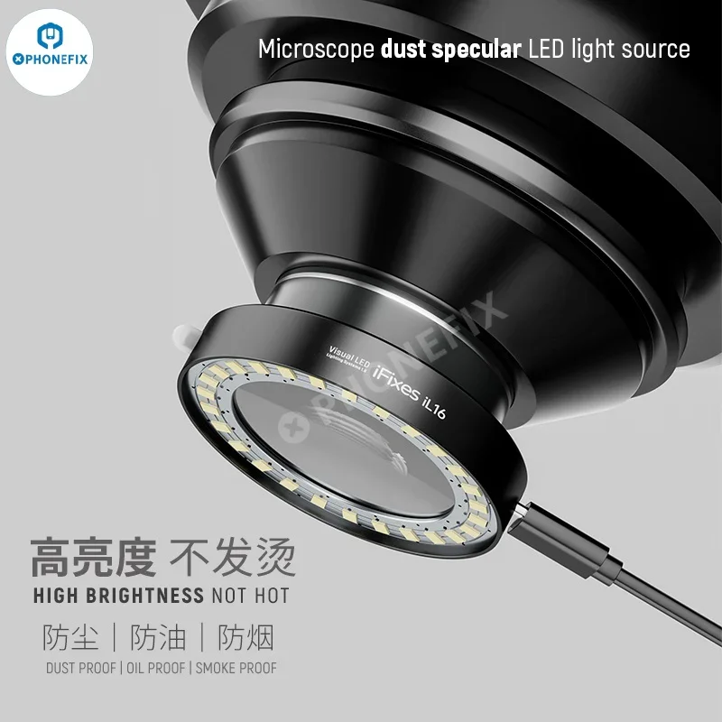 iFixes iL16 Microscope Light Dust-proof Mirror LED Lamp Source - Image 3