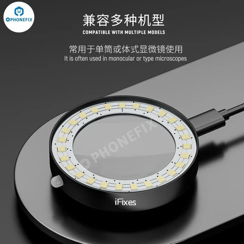iFixes iL16 Microscope Light Dust-proof Mirror LED Lamp Source - Image 4